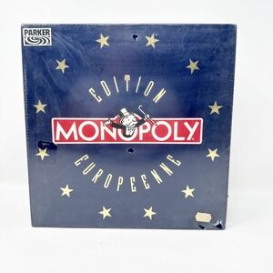 Vintage Unopened European Edition‎ Monopoly Board Game 1991 Parker